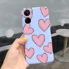 Для Realme 10 2022 Модный Чехол для Телефона Девушка Подсолнух Желтый Для Realme10 RMX3630 4G Конфетный Цвет Мягкий Силиконовый TPU Чехлы