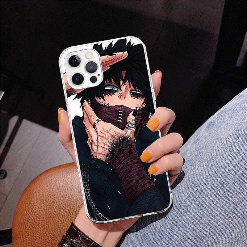 Чехол для телефона Dabi MHA Моя геройская академия Для iPhone 13 12 Mini 11 Pro Max XS XR X SE 7 8 Plus 5S 5 6S 6 Подарок Печатная крышка Fundas