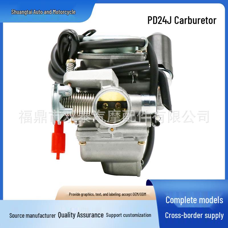 PD24J Carburetor Kit for GY6 125cc/150cc ATV, Quad, Go-kart