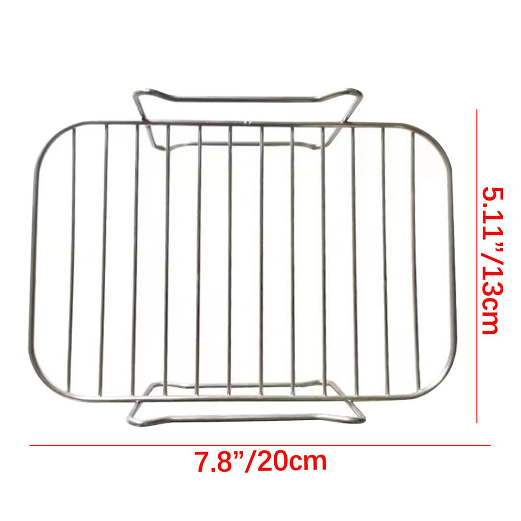 Подставка для фритюрницы Airer Двойная кастрюля Аксессуары Духовка-гриль Паровая стойка Двойная кастрюля для фритюрницы Airer