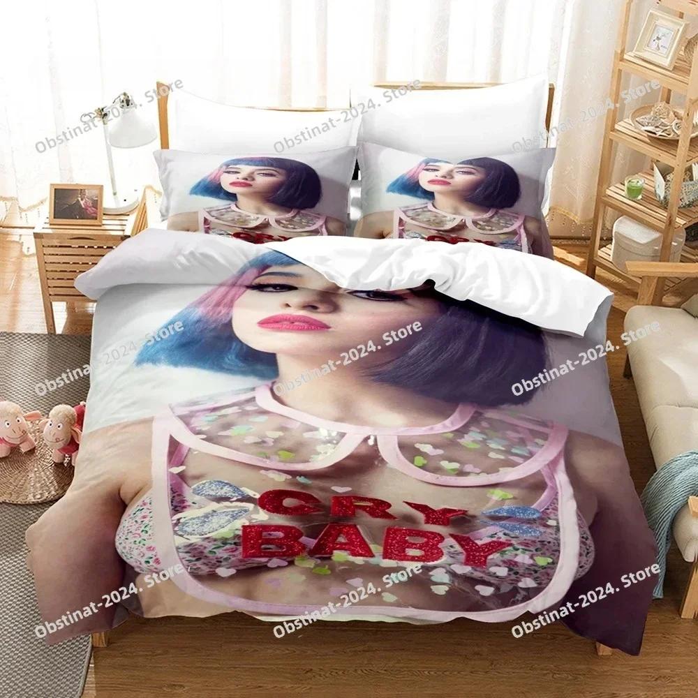 Melanie Martinez Merch Bedding Set Single Twin Full Queen King Size Bed Set Aldult Kid Bedroom Duvetcover Sets bed set Cxg