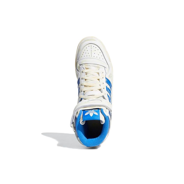 adidas Forum 84 High Worn Синие кроссовки унисекс Белая обувь-Белый GZ6467
