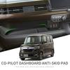 Authentic Co-Pilot Interior Anti-Slip Pad Gate Slot Cup Mat For Honda N-BOX NBOX JF3 JF4 2017+ Central Control Storage Mat