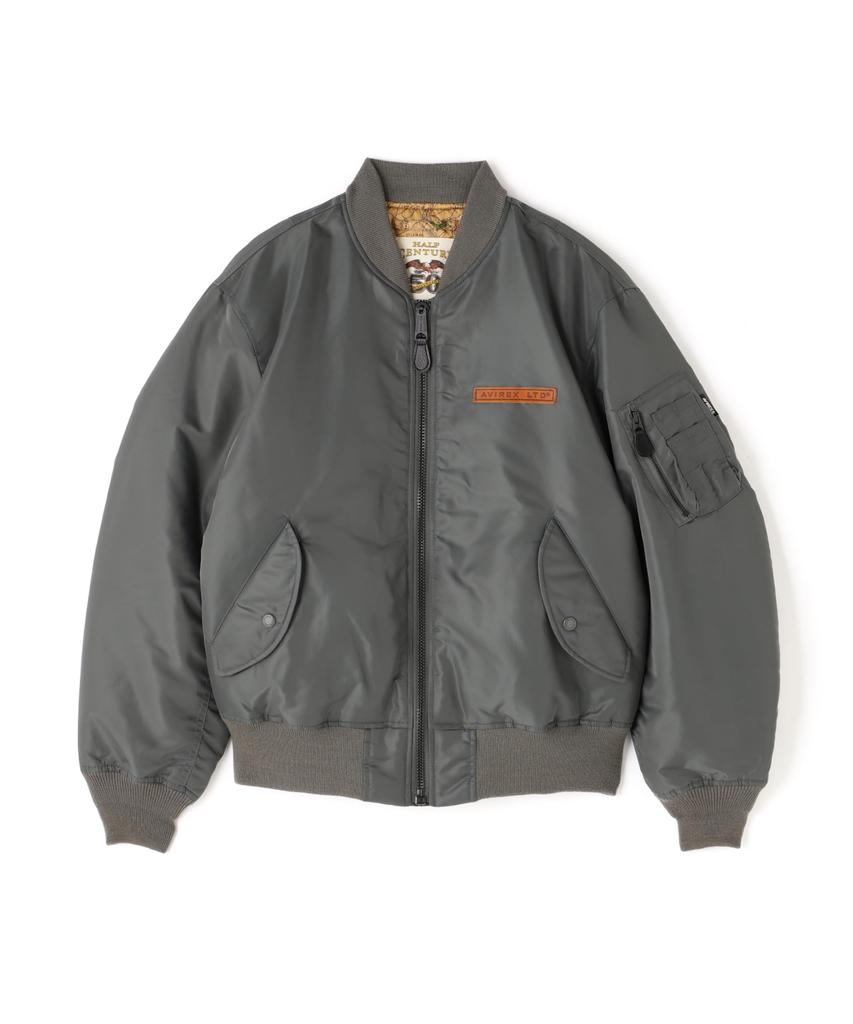 50-летний юбилей SIGNATURE БОЛЬШОЙ ЛОГОТИП Signature Большой Логотип M 401 Шалфей [Avirex] MA-1 MA-1 Мужской 783-5952019