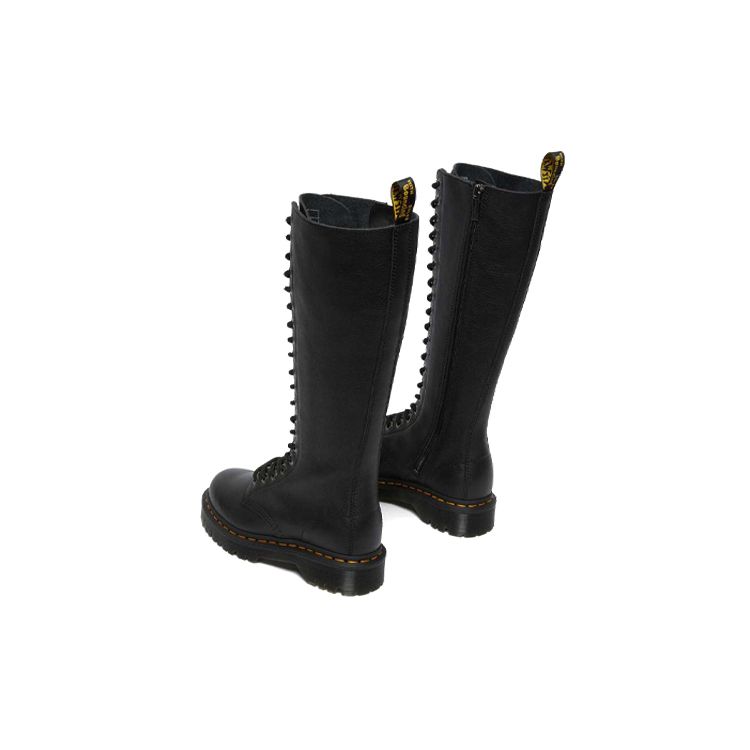 Dr. Martens 1B60 Bex Pisa кожаные высокие ботинки на молнии женские черные 27016001