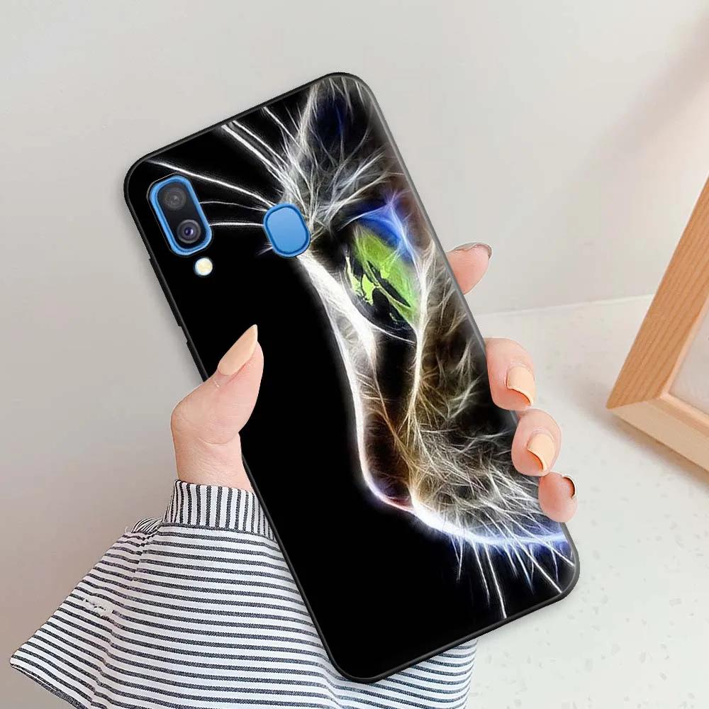 Чехол для Samsung A40 Геометрический Крутой Чехол для Samsung Galaxy A40 Мягкий ТПУ Силиконовый Чехол для Телефона для Samsung A40 a40 A 40 5,9 дюйма