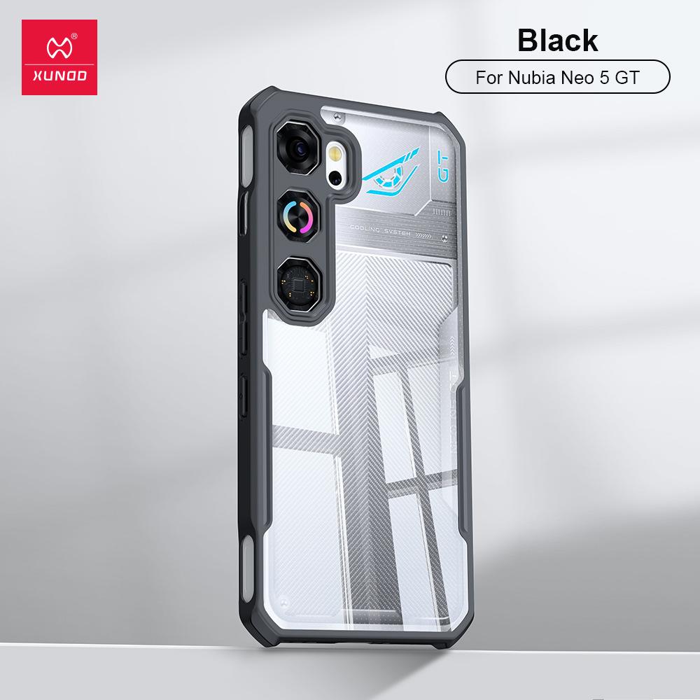 Для ZTE nubia Neo 5 GT Чехол XUNDD Прозрачная задняя крышка Воздушная подушка Ударопрочный бампер Защитные чехлы