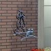 Держатель для садового шланга, Декоративный дворецкий для шланга, Прочная стойка для водяного шланга, Прочный настенный держатель для шланга