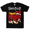Черная футболка унисекс Sacrifice Tor T In Fire