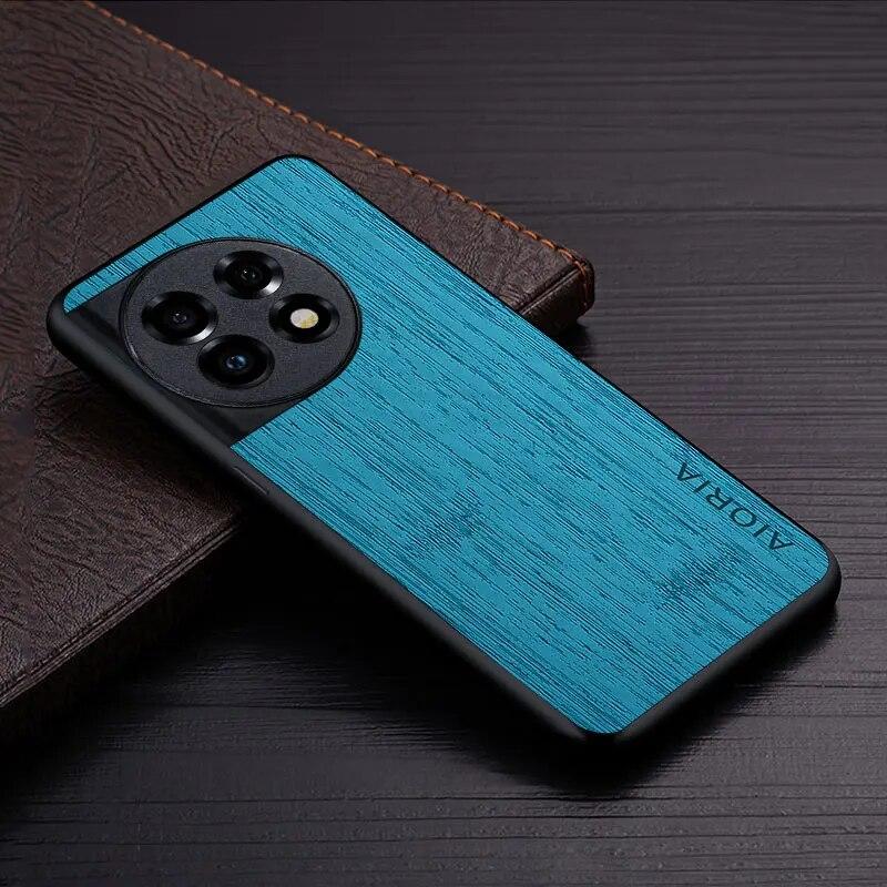 Чехол для Oneplus 11R ACE 2 5G, кожаный чехол с узором из бамбукового дерева, роскошный чехол для oneplus 11r, чехол-капа