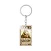 Anime One Piece Metal Keychain Accessories Cartoon Luffy Nika Zoro Action Figures Wanted Keyring for Car Keys Chain Toys Gifts