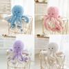 Lovable 15.7'' Octopus Plush Toy Pillow Ideal For Kids' Bedding And Decor