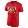 2025 Fashion Men's Summer Hot New Atlanta Hawks Fanatics Brand Power Men's Atlanta Hawks Fanatics Brand Pattern T-Shirt Men's