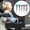 Гибкая силиконовая кисть для окрашивания волос с эргономичной длинной ручкой для равномерного покрытия и безопасная для кожи кисть для окрашивания волос
