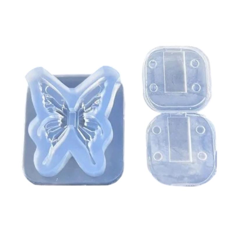 High Elasticity Butterfly Shaped Silicone Mold For Nail Extension And Creative Jewelry Making Accessories