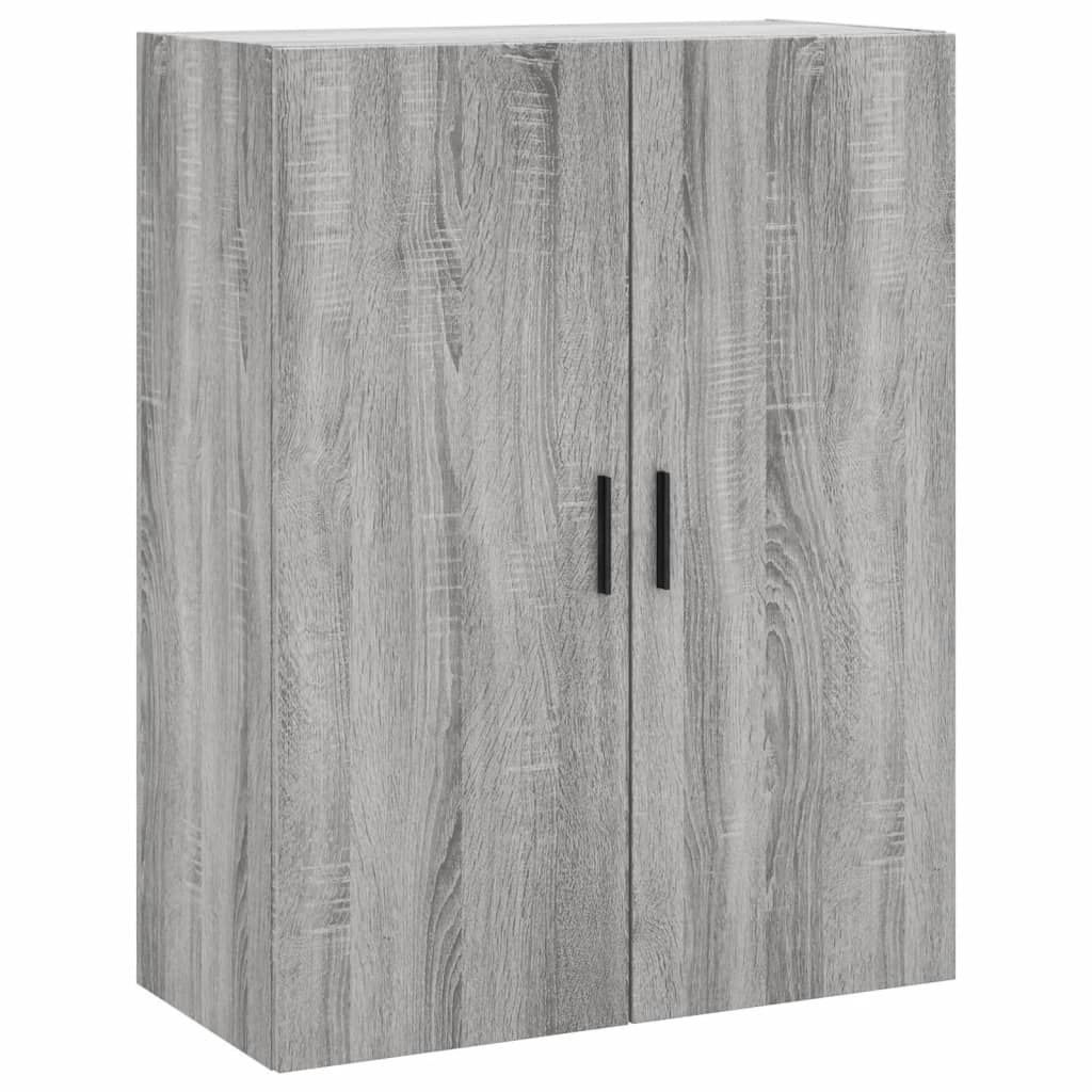 Wall Cabinet Gray Sonoma 69.5 x 34 x 90 cm
