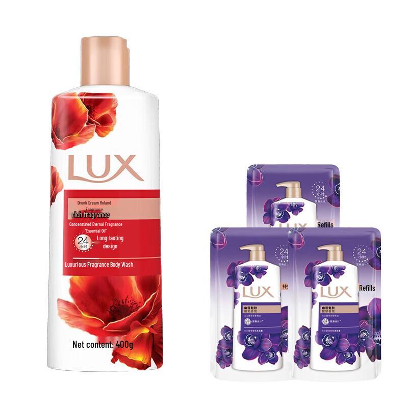 LUX Drunken Roland Scented Shower Gel Value Pack