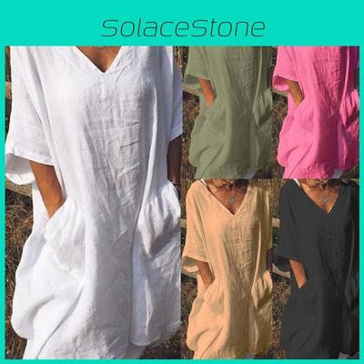 Стильные женские длинные топы мини-платье с повседневным рукавом до локтя в бохо-дизайне больших размеров