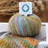 Manual Hand Knitting Yarn Multicolored Variegated Worsted Weight Yarn Crochet Thread Yarn Blanket