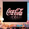 CCoca CCola Напечатанный Большой Настенный Гобелен Дешевый Хиппи Настенный Подвес Бохо Настенные Гобелены Мандала INS Домашний Декор