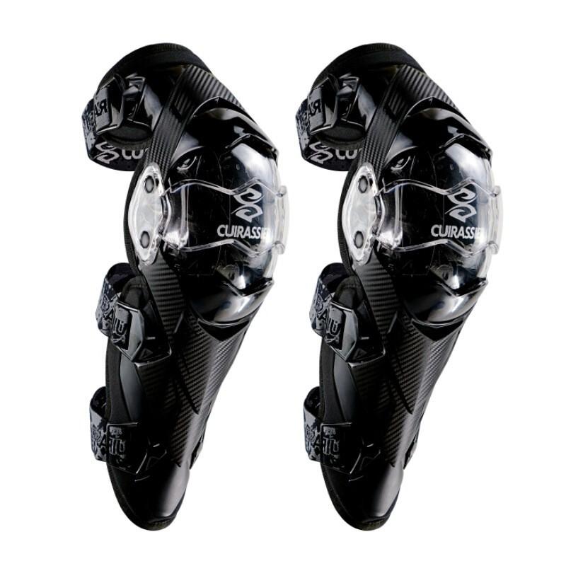 Motorcycle Knee Pads Riders - 3D Impact Protection Reinforced Edge Design Off-Road Street Bike Gear In Black Red White