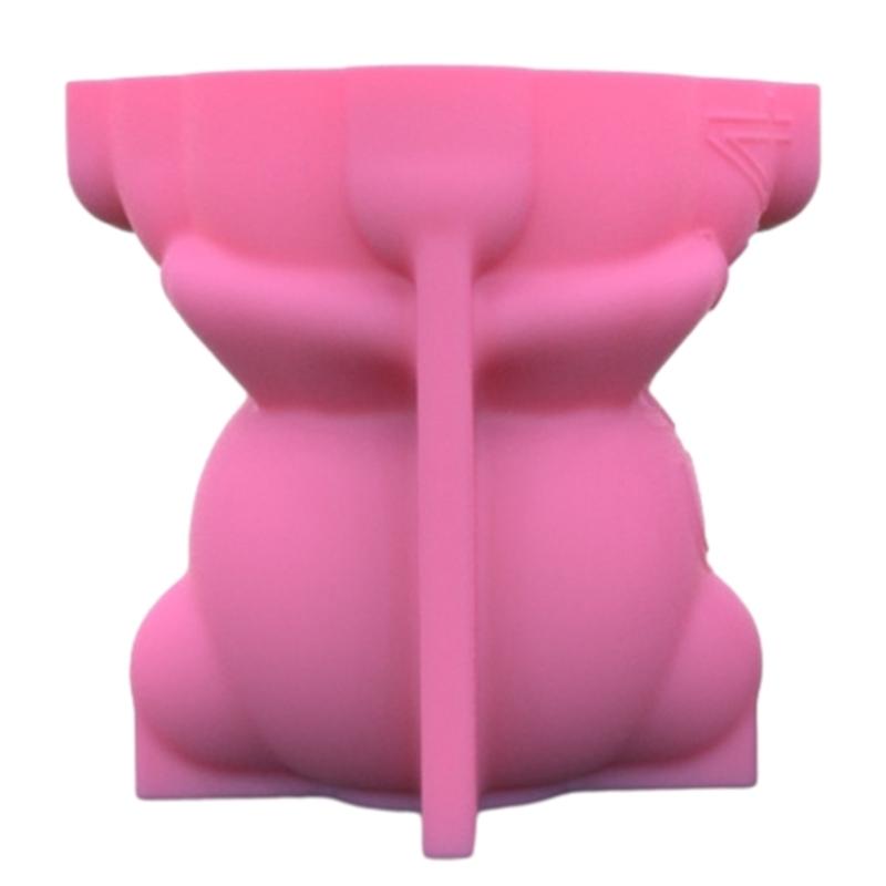 Little Bear Shaped Mold Succulent Flower S Mould Silicone Molds Animal Mould for Enthusiasts