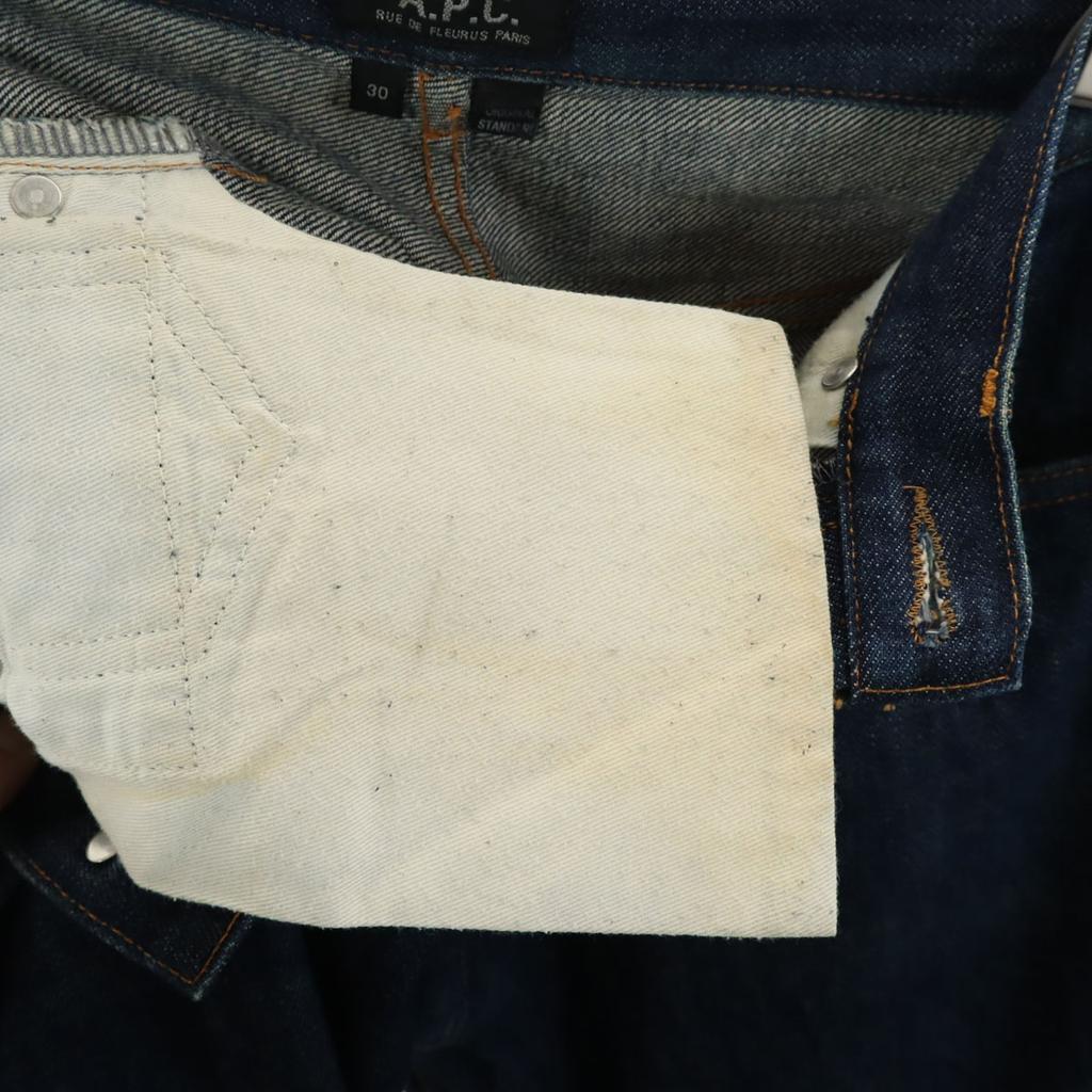 A.P.C. Старые джинсы W30 Индиго Мужские Б/У