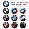 1pcs 74mm 82mm Car Front Hood Emblem Rear Badge logo for BMW E87 E30 E46 E28 E34 E39 E60 F02 F18 F35 G20 G03 G05 F10 E93 F20 F30i1