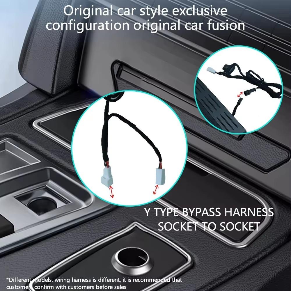 Беспроводное автомобильное зарядное устройство Qi 15 Вт, быстрая зарядная панель для Toyota Corolla 2019-2023, автомобильные аксессуары, беспроводная зарядка, держатель центральной консоли