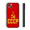 Чехол для телефона с флагом Советского Союза СССР CCCP для iphone14 11 12 Pro 8 7 Plus SE 2020 X Pro 14 MAX 12 13 MINI XR XS, мягкие чехлы для телефонов