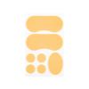 4pcs/7pcs Invisible Anti-wear Foot Stickers Pain Relief Adhesive Cushion Patches Foot Care Tool