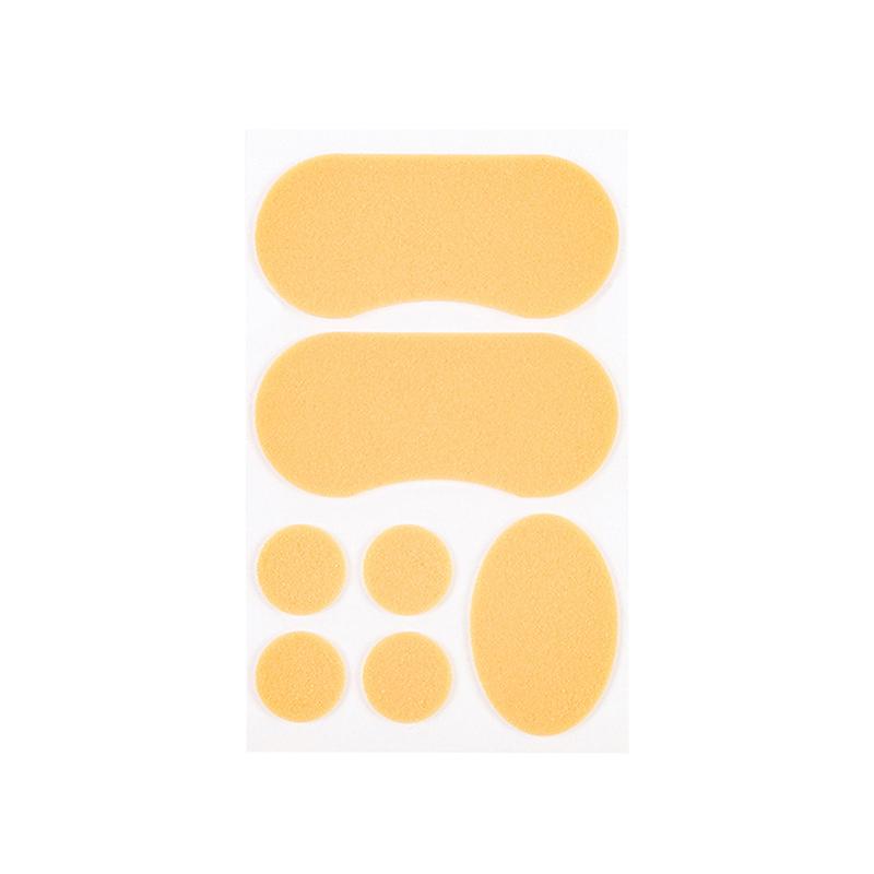 4pcs/7pcs Invisible Anti-wear Foot Stickers Pain Relief Adhesive Cushion Patches Foot Care Tool