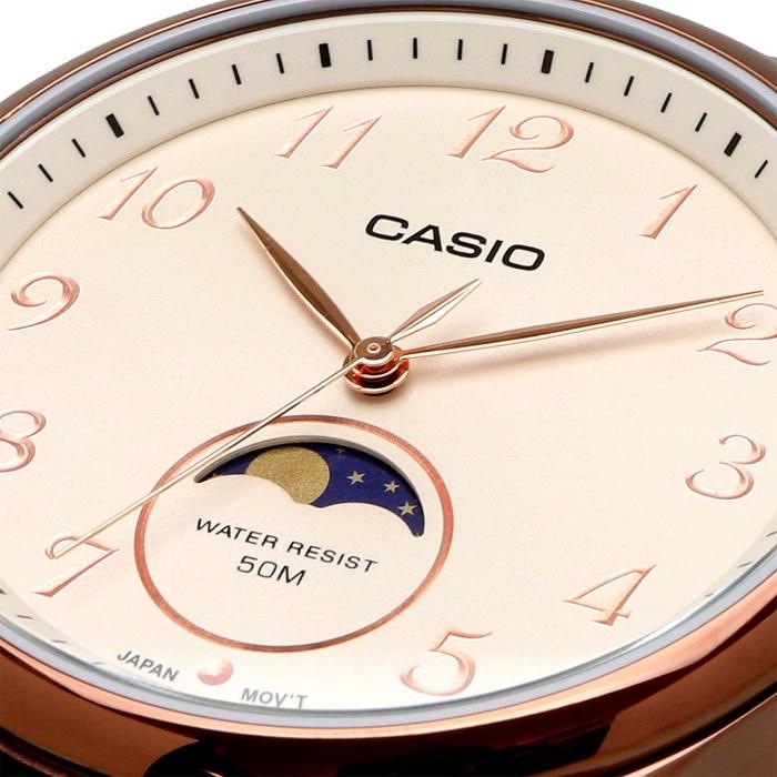 Casio Standard Moon Phase Analog Men's Watch MTP-M110RL-5AV