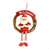 Christmas Wreath Door Hanging Garland Party Decorations for Indoor