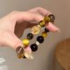 Хрустальный браслет Jinba Da: Бусины citrine на богатство и удачу, Подарок для женщин/Лучшей подруги