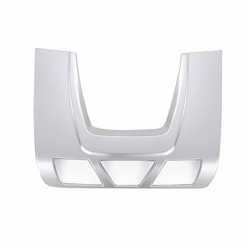 Front Reading Light Lamp Frame Trim For BMW 3 4 Series GT 2013-2019 Matte Silver