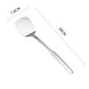 HANYANG Stainless Steel Stir-fry Spatula Kitchen Supplies Kitchen Utensils Spatula Fondue Pot Large Leaky Spoon Home Thickening Large Soup Spoon