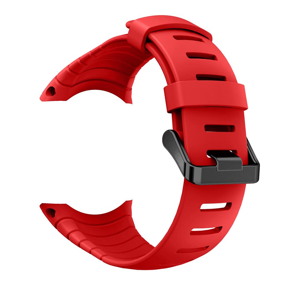 For Suunto Core Watchband High Quality Silicone Strap With Black Buckle Wristband With Texture Surface For Suunto Core