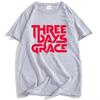THREE DAYS GRACE Band mens 100cotton Tshirt hiphop regular style Mens Womens oversized Y2K Tee Casual Loose Outdoor Street