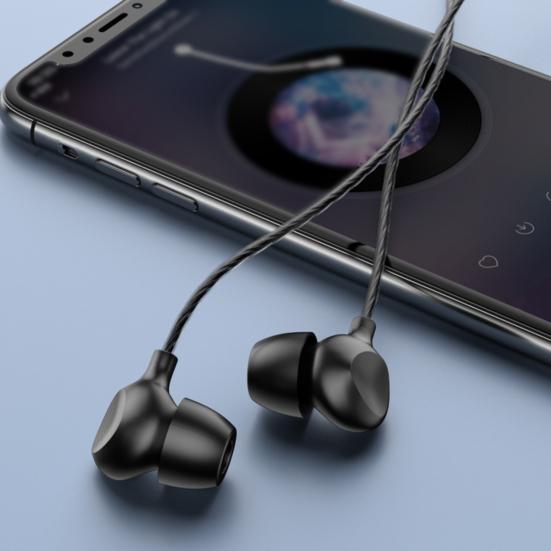 Soft Silicone Sleep Headphones with Noise Reduction Comfortable In-Ear Design High-Quality Sound Wired 3.5mm Headsets