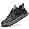 Fashion Lace-Up Male New Arrival Outdoor Skate Shoes Fashion Personality Men's Sneakers Genuine Leather Men's All-match Casual Shoes