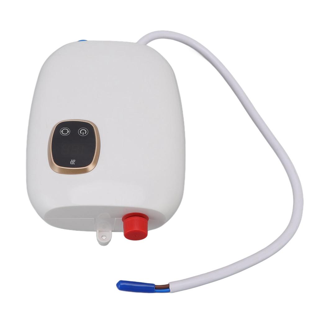 5500W 25A Electric Instant Hot Water Heater Touch Screen Over Temperature Protection Water Heater