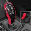 For BMW U10 U11 X1 IX1  2024 Top Suede Center Console Gear Shifter Panel Cover Trim Stickers Gear Shift Knob Cap Mat