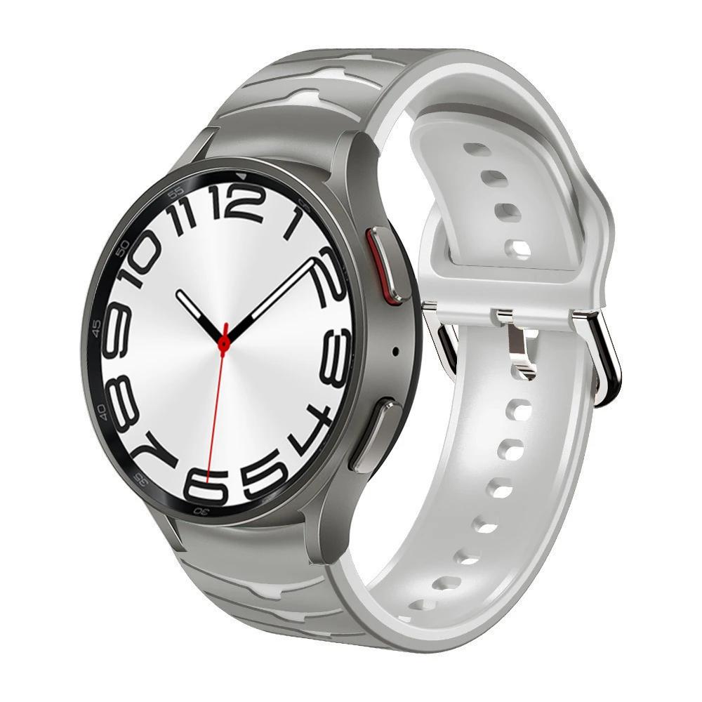 Силиконовый ремешок без зазоров для Samsung Galaxy Watch 7/6/5/4 44мм 40мм 5Pro 45мм Браслет Galaxy 6 Classic 47мм 43мм 46мм Correa