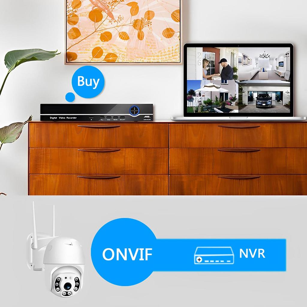 Наружная водонепроницаемая беспроводная камера наблюдения Wi-Fi V380