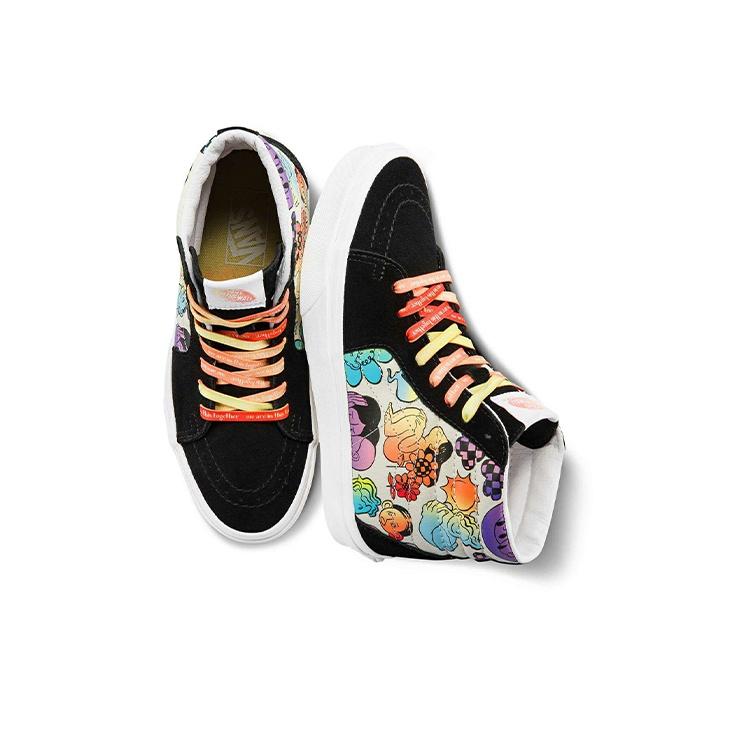 Vans Кроссовки унисекс Sk8-Hi Cultivate Care Разноцветные In-This-Together True-White VN0A5JMJ8C3