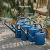 Large Capacity 10L Plastic Watering Can with Long Spout - Ideal for Flowers and Vegetable Plants, Thickened for Durability