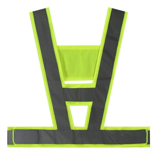 Регулируемый светоотражающий жилет с высокой видимостью, куртка с ремнями для работы на открытом воздухе