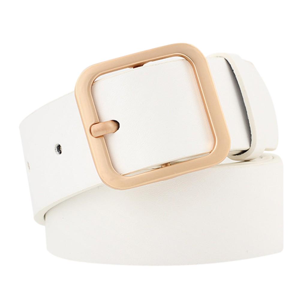 Новый женский ремень с квадратной пряжкой, модный тренд, дикий декоративный пояс