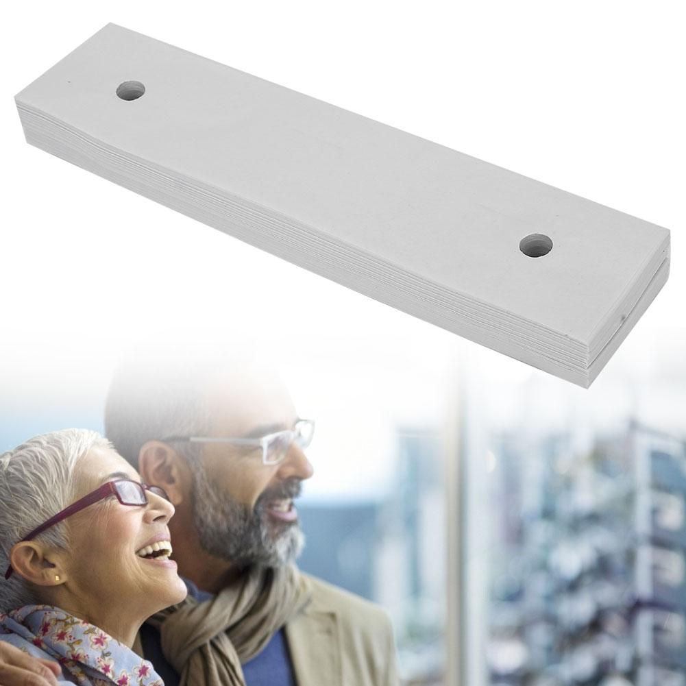 10 пакетов Оптическая бумага для подбородка Бумага для щелевой лампы Санитарно-гигиенические принадлежности для оптометрии